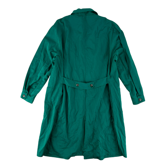 Austrian Army Green Blue Chore Coat - Large