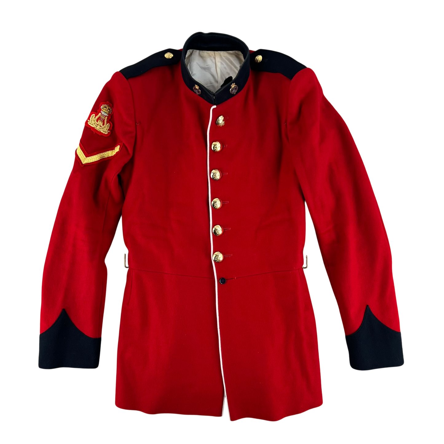 British Army Red Tunic Jacket - Queen's Division Minden Band - Medium