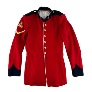 British Army Red Tunic Jacket - Queen's Division Minden Band - Medium