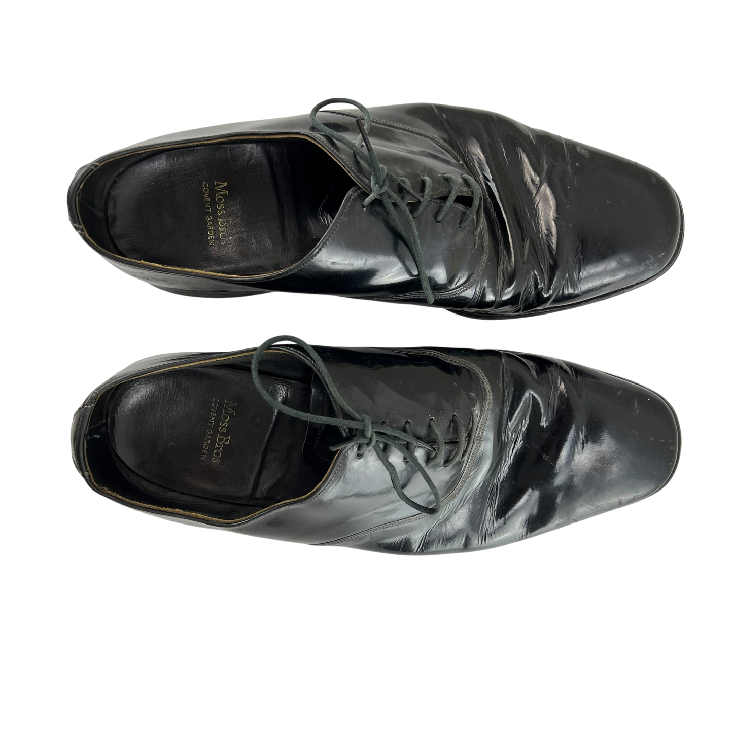 British RAF 70's Black Dress Shoes - Size 10