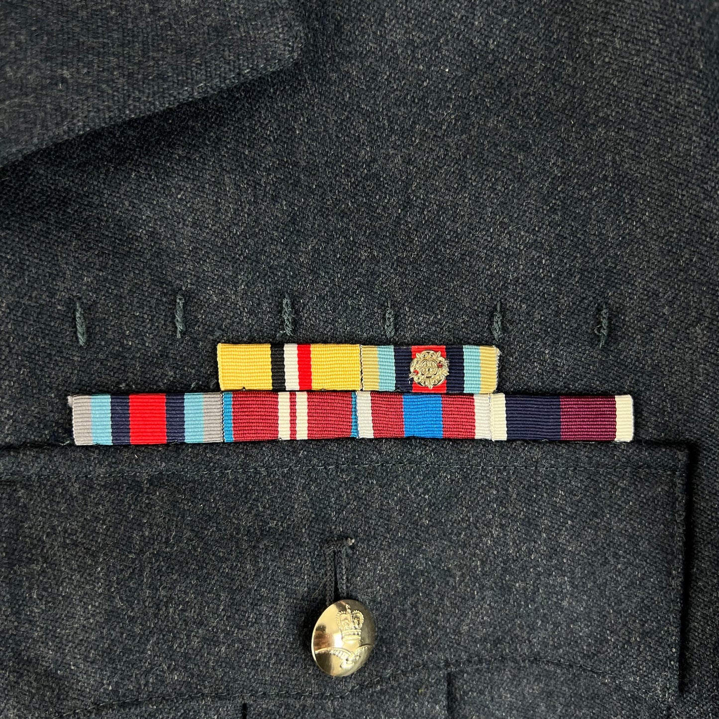 British Royal Air Force No. 1 Dress Jacket w/ Belt - X Large 116R