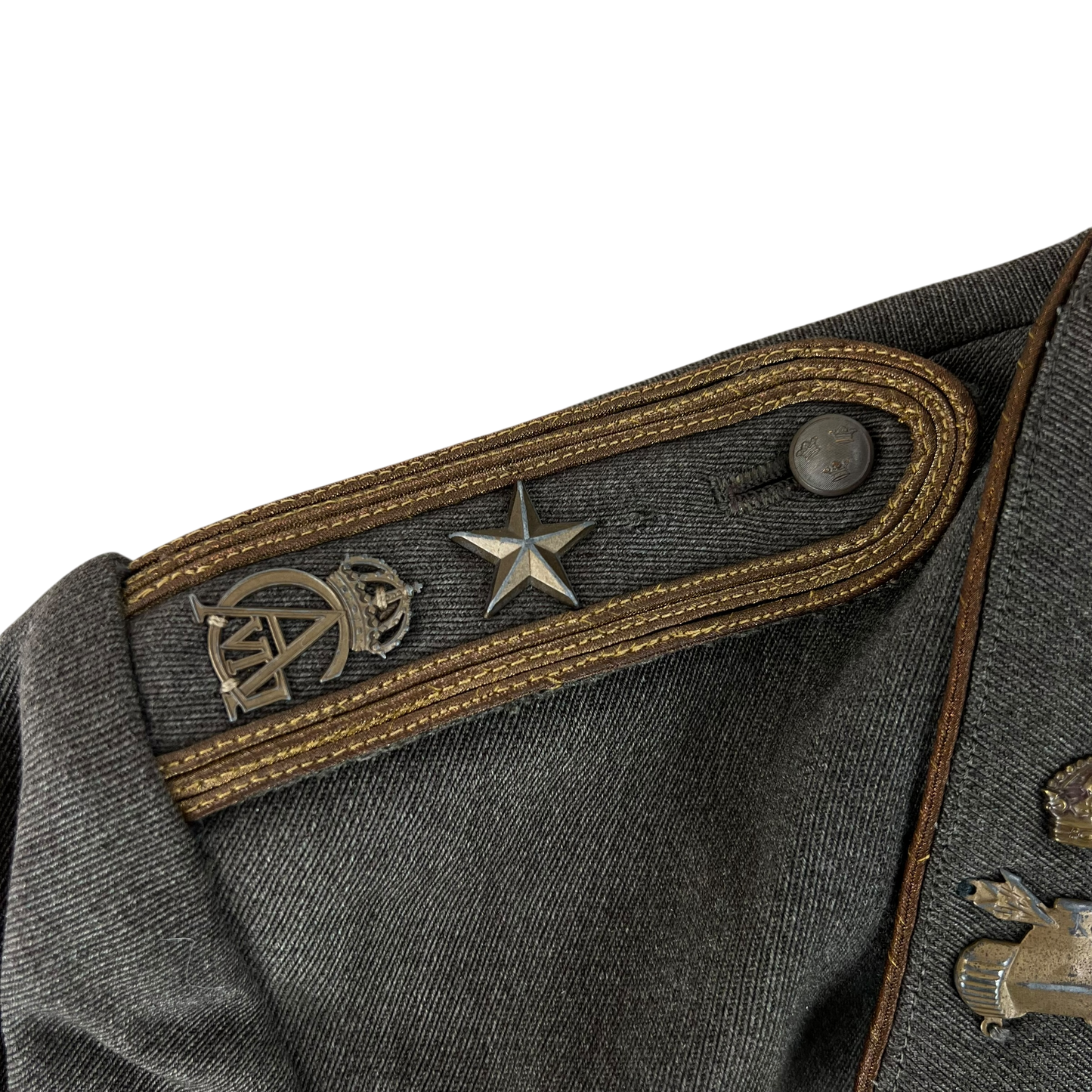 Swedish Army 50s Officer's Dress Jacket - Medium