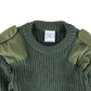 British Army Olive Green Pullover Jumper - Small 82cm