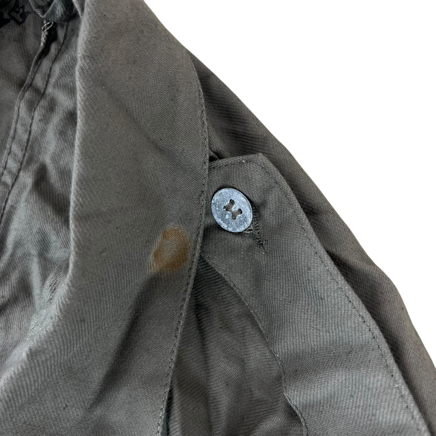 Swedish Army M40 "Grötrock" Brown Work Jacket - Medium