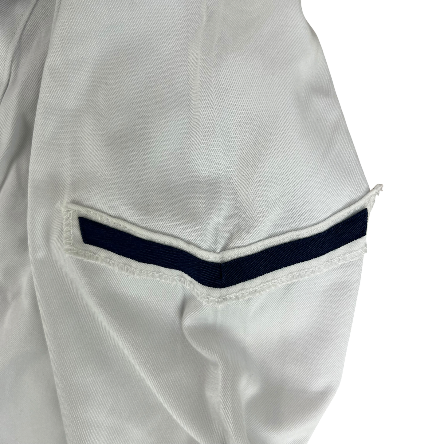 British Royal Navy Women's Class II White Jumper Sailor's Top - Small
