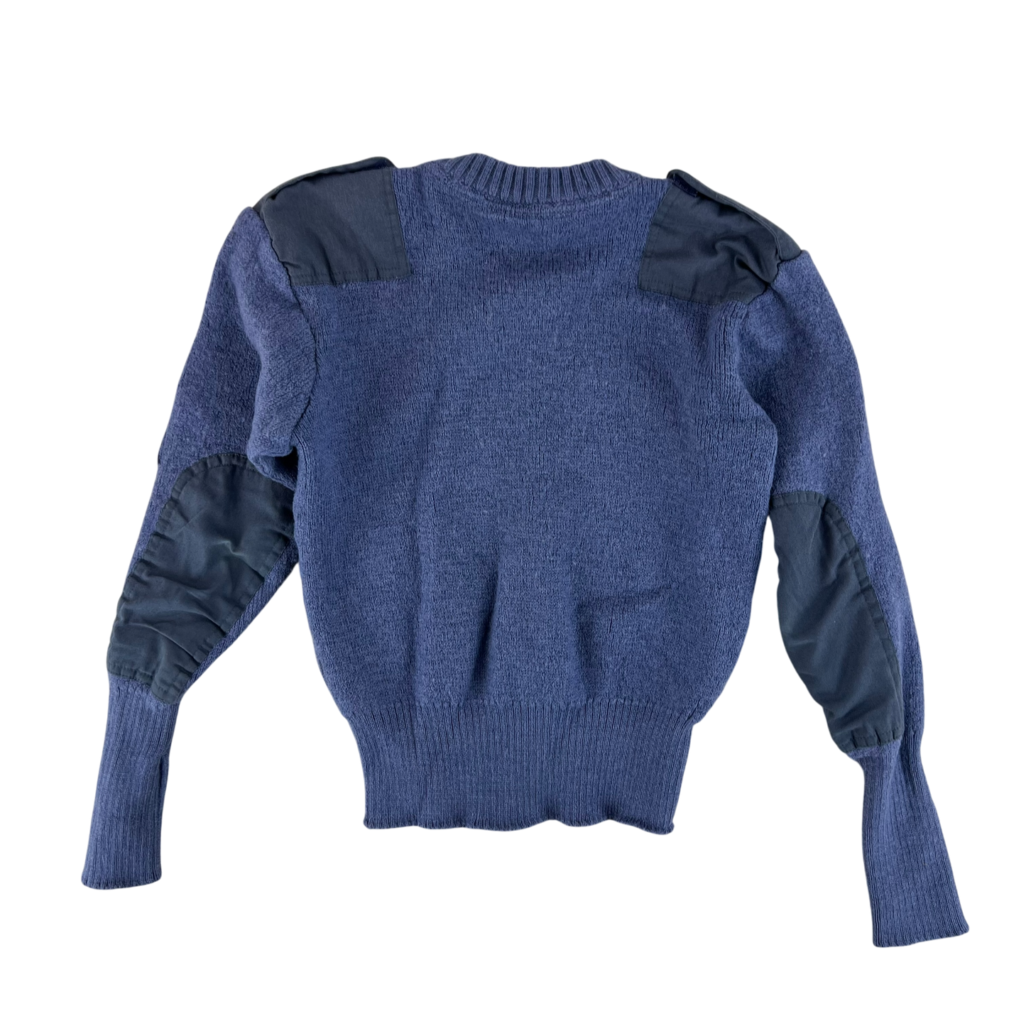 British RAF Wool V Neck Pullover Jersey Jumper - Small 82cm