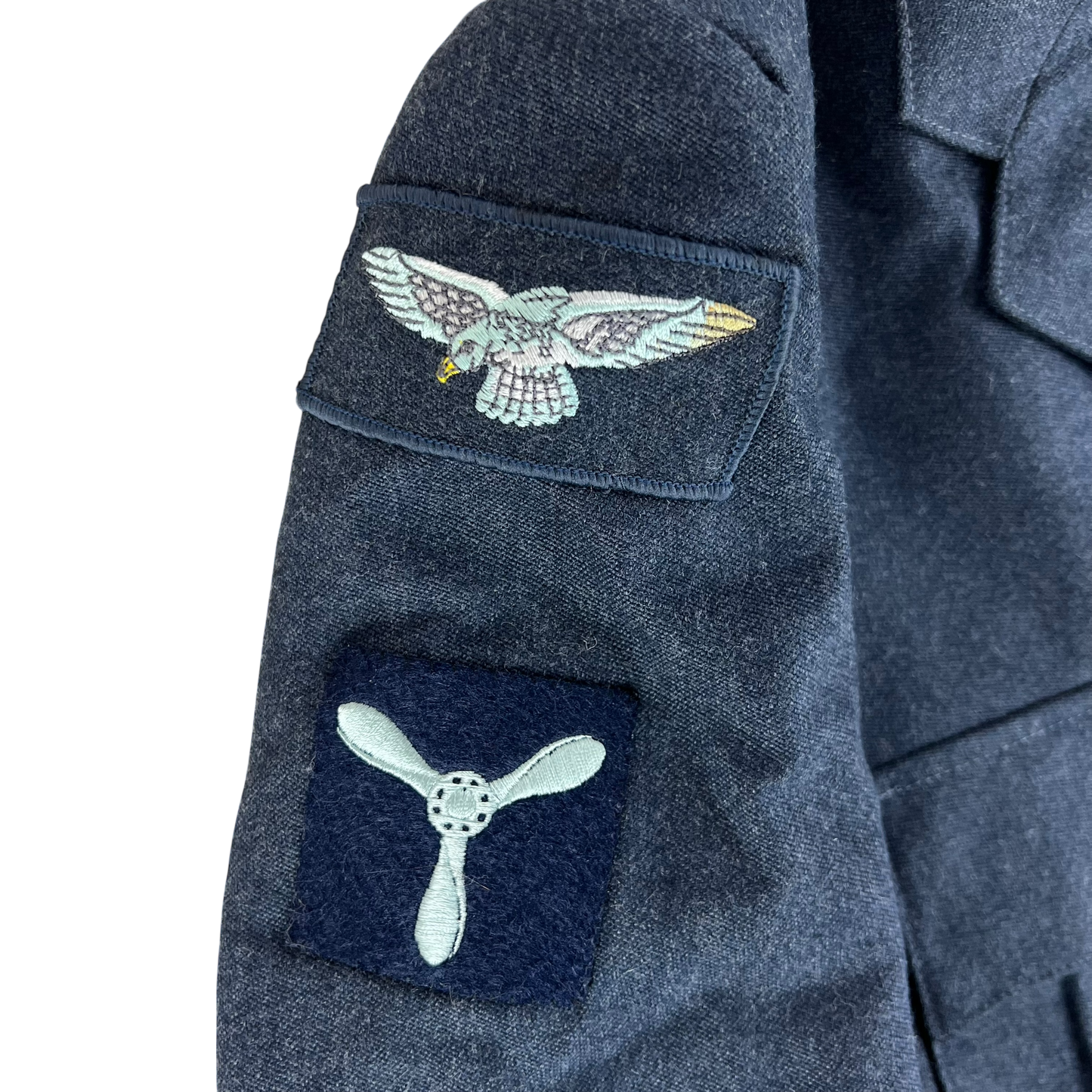 British Royal Air Force No. 1 Dress Jacket w/ Belt - Medium