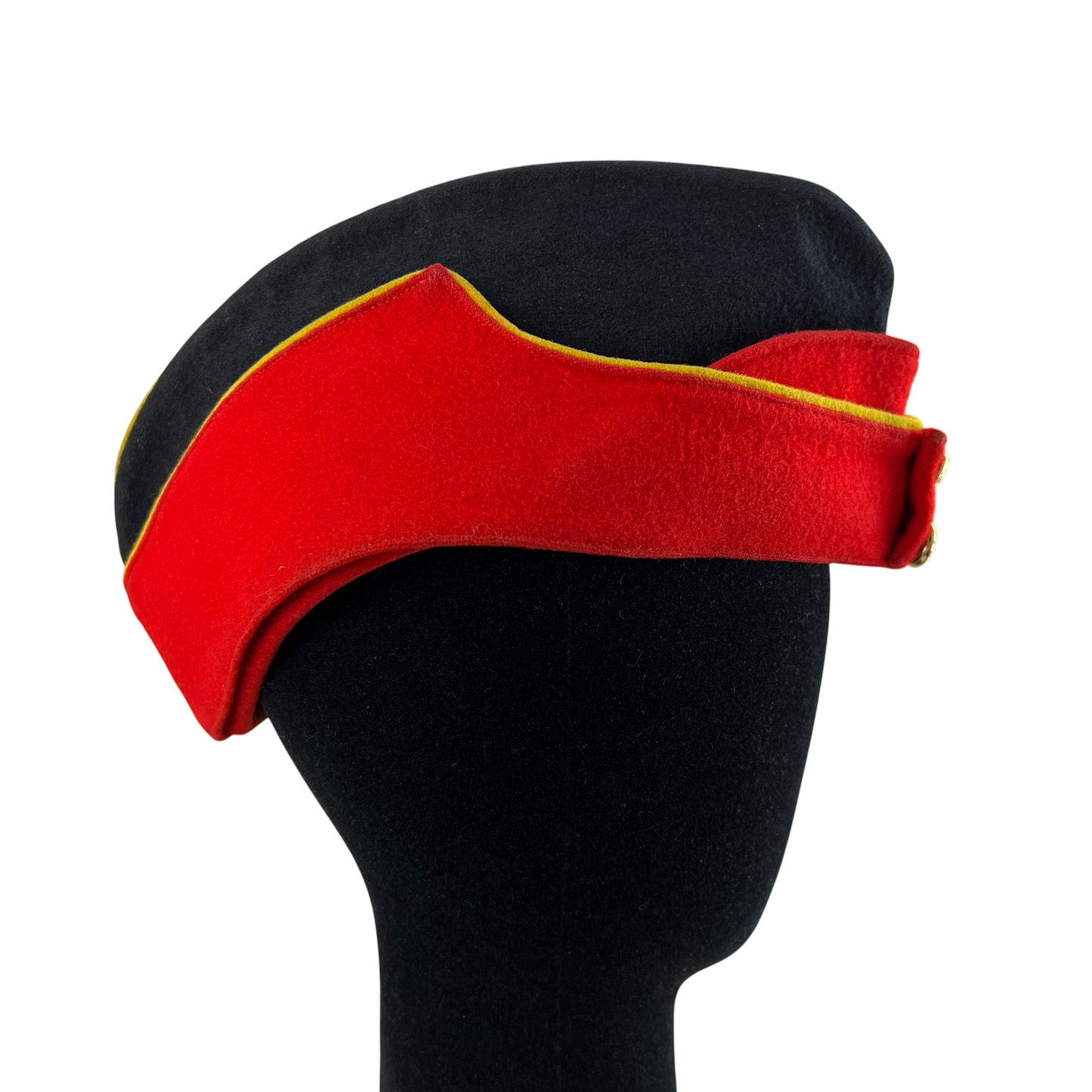 British Army Officer's Forage Side Cap - King's Own Royal Border Regiment - Small