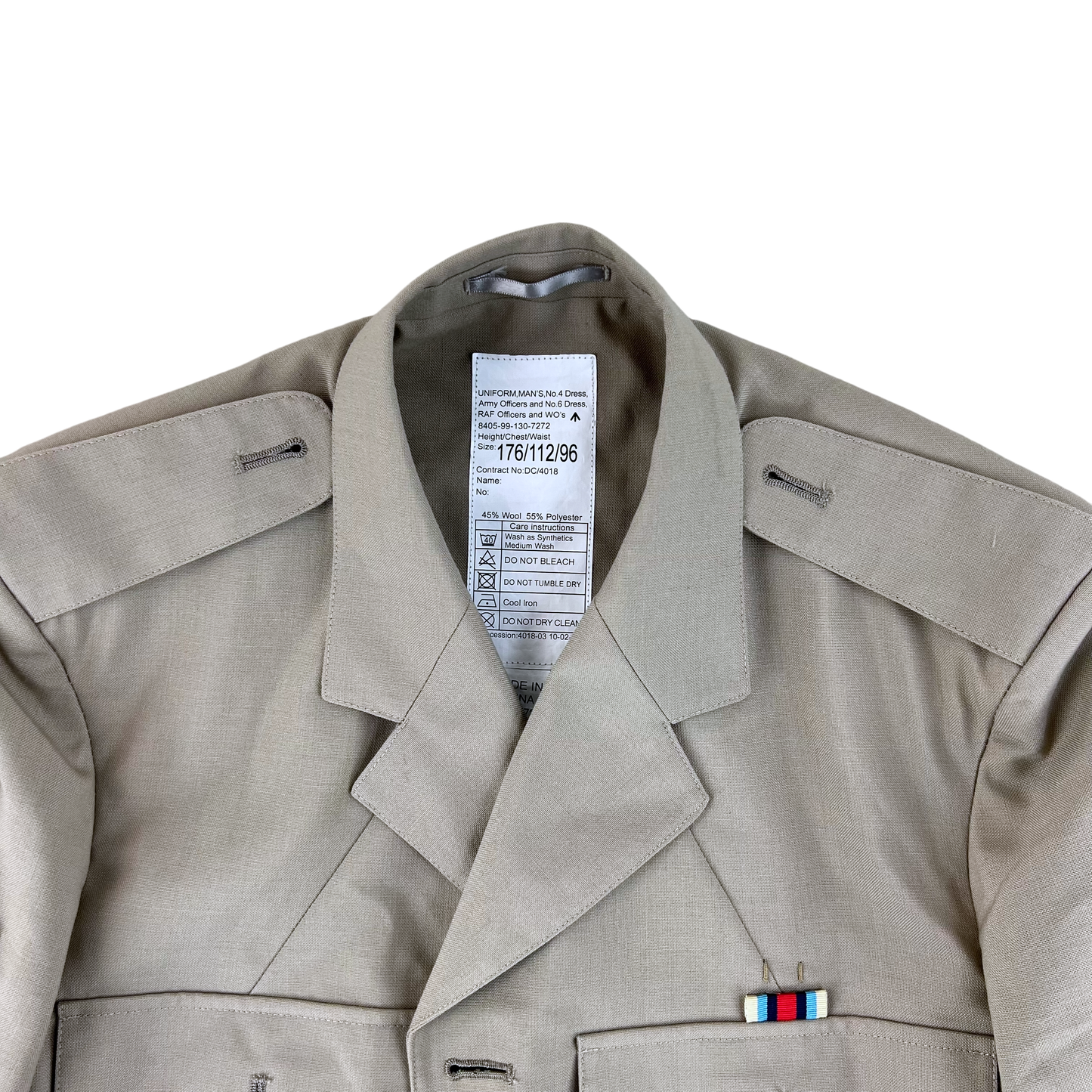 British Army No. 6 Tropical Dress Jacket - Large 176/112