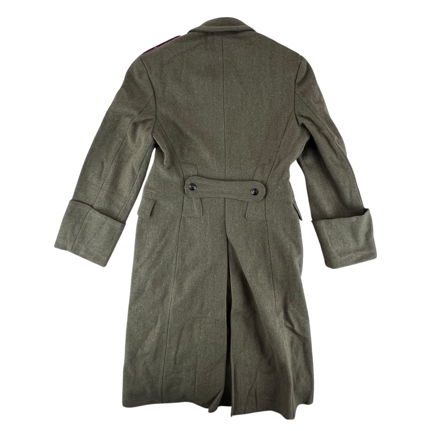 Bulgarian People's Army Khaki Wool Greatcoat - Medium