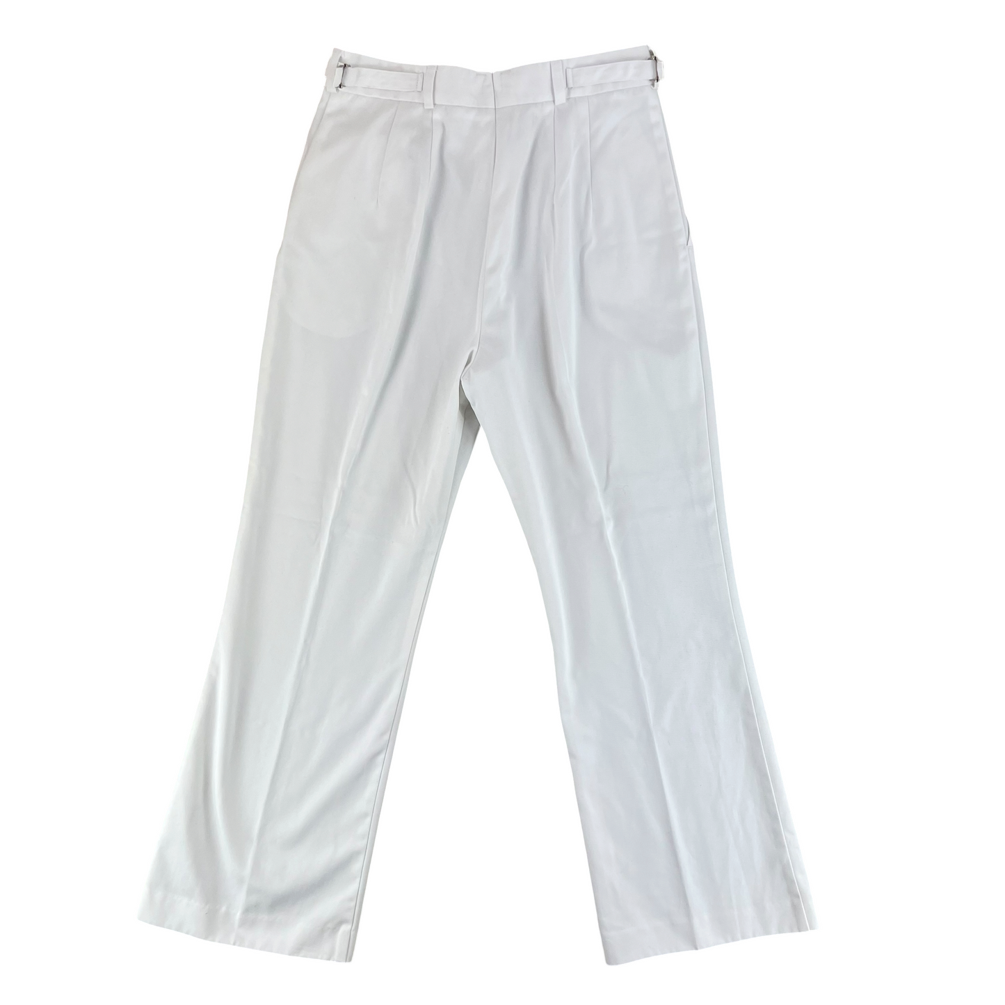 British Royal Navy Women's White Class II Flared Trousers - W30 L29