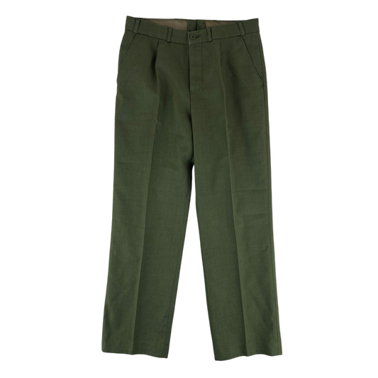 Slovak Army M97 Olive Green Dress Trousers - W30 L29