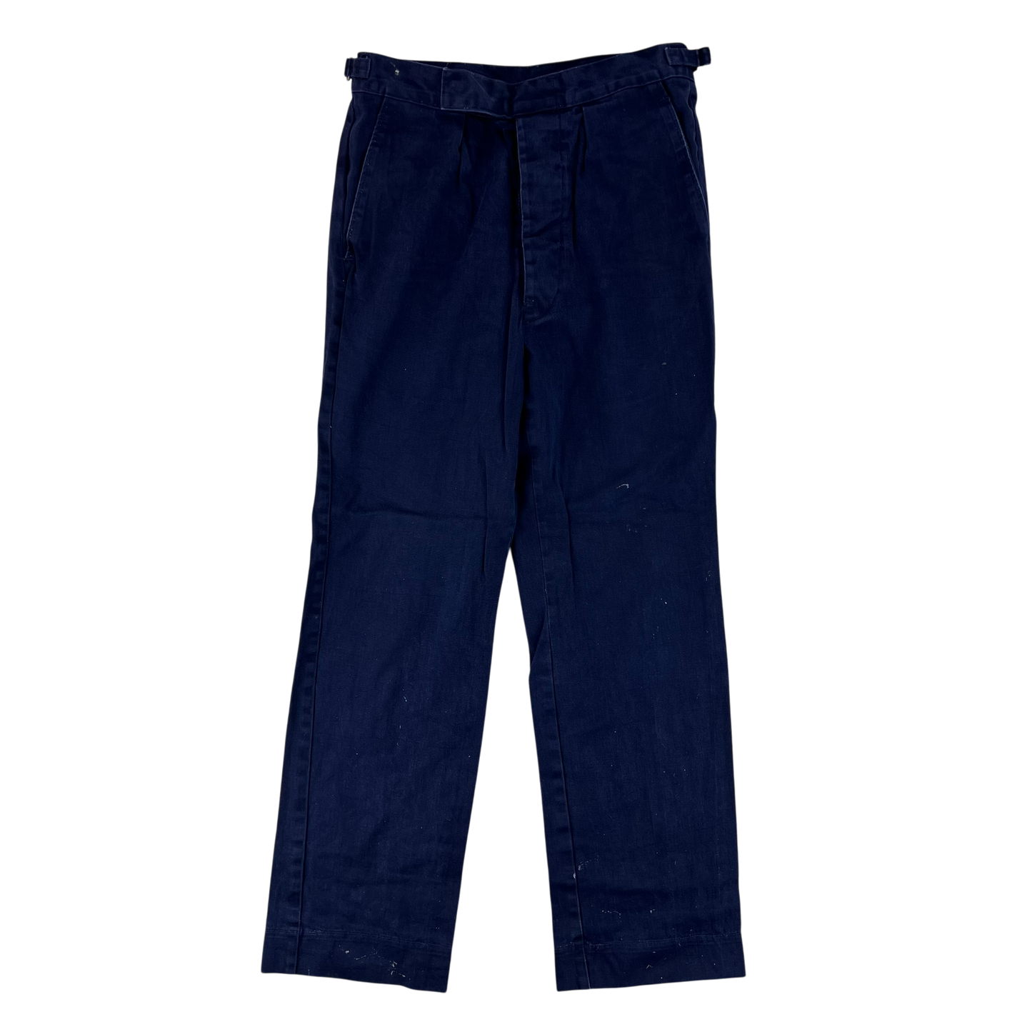 British Royal Navy Cotton Working Dress Trousers - W31 L30