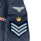 British Royal Air Force No. 1 Dress Jacket w/ Belt - Large 108L