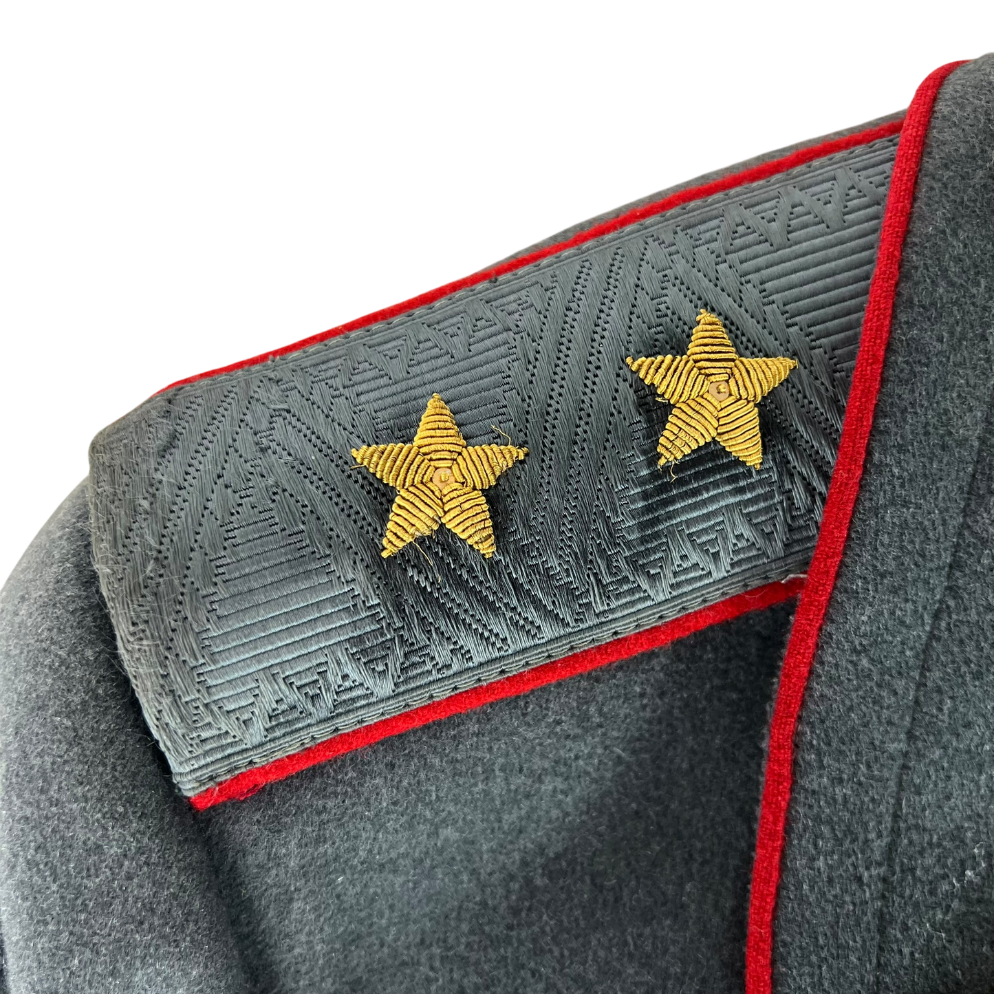 Soviet Russian Army Grey Wool General's Greatcoat - Large