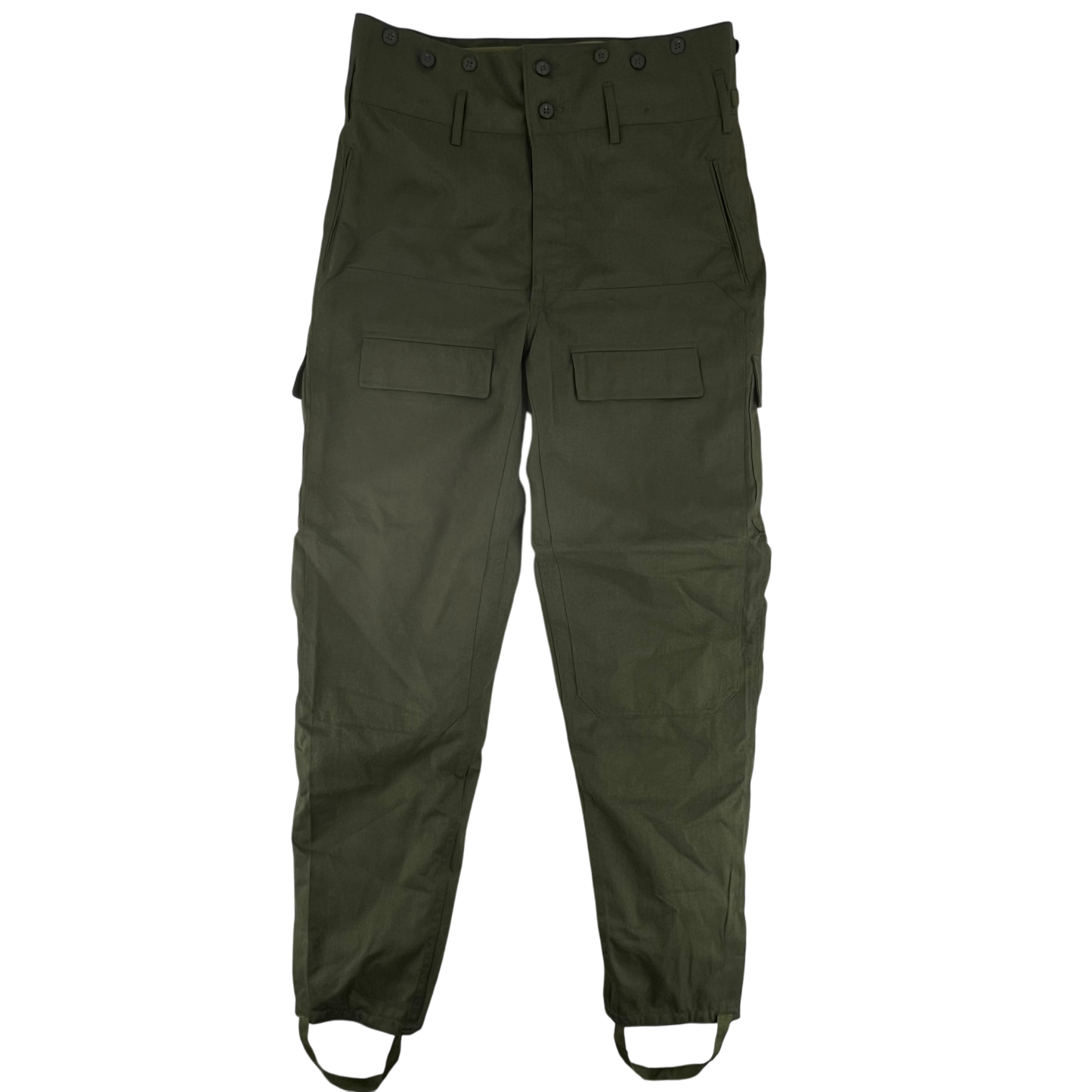 Czechoslovak Army M85 Olive Green Combat Trousers w/ Winter Liner - W39 L34