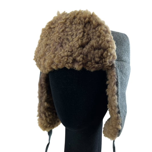 Finnish Army WW2 M39 Wool Ushanka Cap - Small