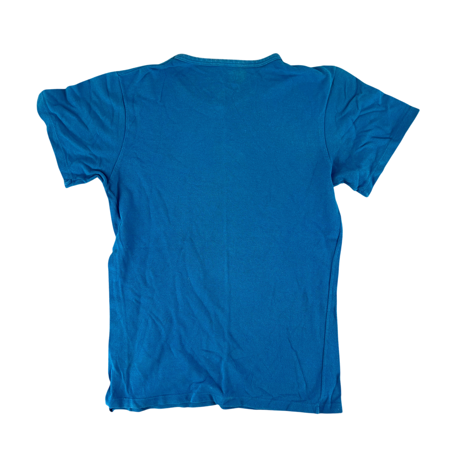 West German Army 70s Blue Training T Shirt - Medium Gr6