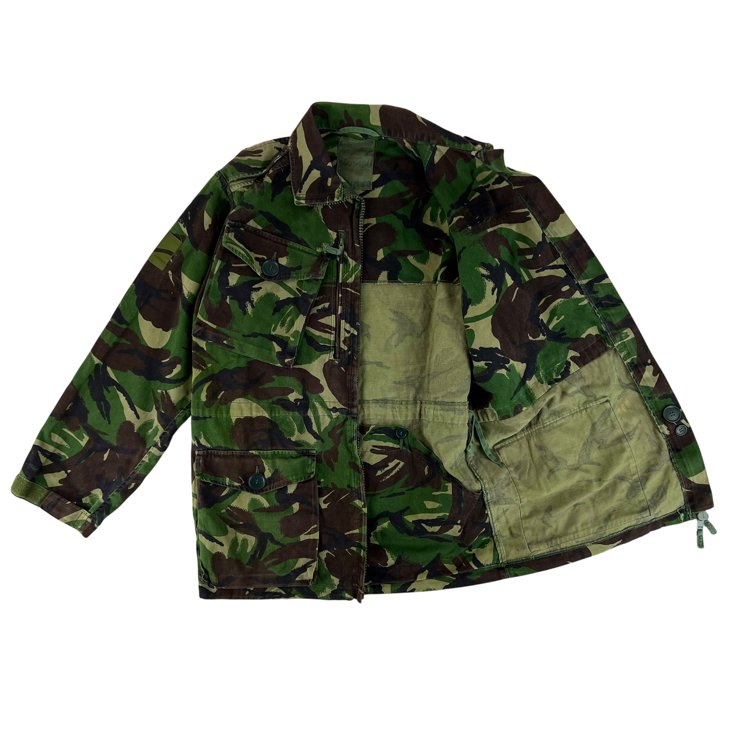 British Army 84 Pattern Woodland DPM Camo Combat Smock - Medium 180/96