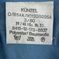 German Navy Blue Long Sleeve Field Shirt - Large GrNr 3