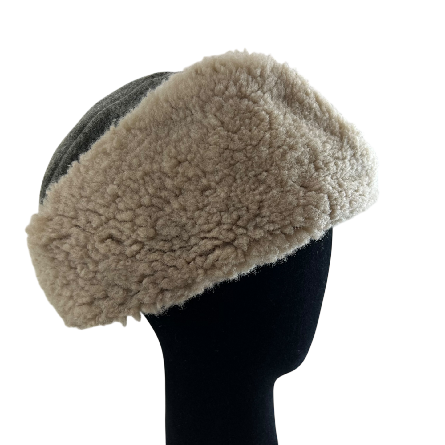 Swedish Army WW2 M43 Wool Ushanka Cap - Small 56cm