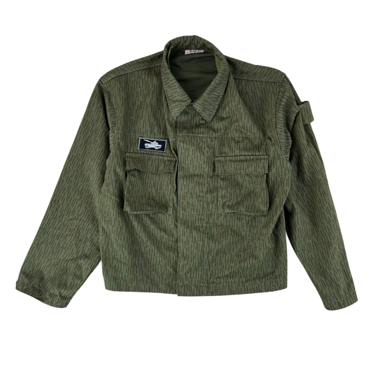 East German Army NVA Raindrop Strichmuster Camouflage Tanker Set - Medium k52