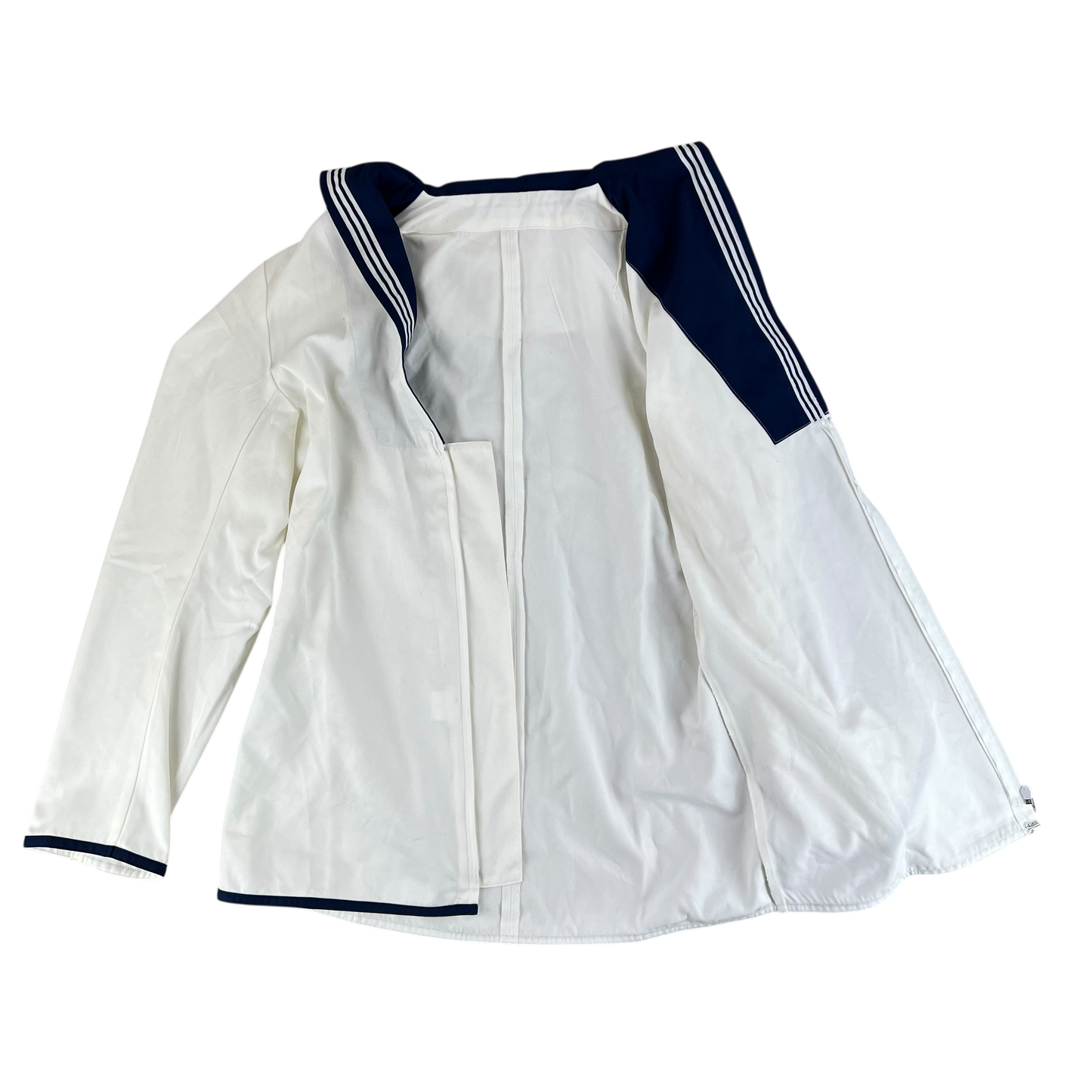 British Royal Navy Class II White Jumper Sailor's Top - Large 182/104