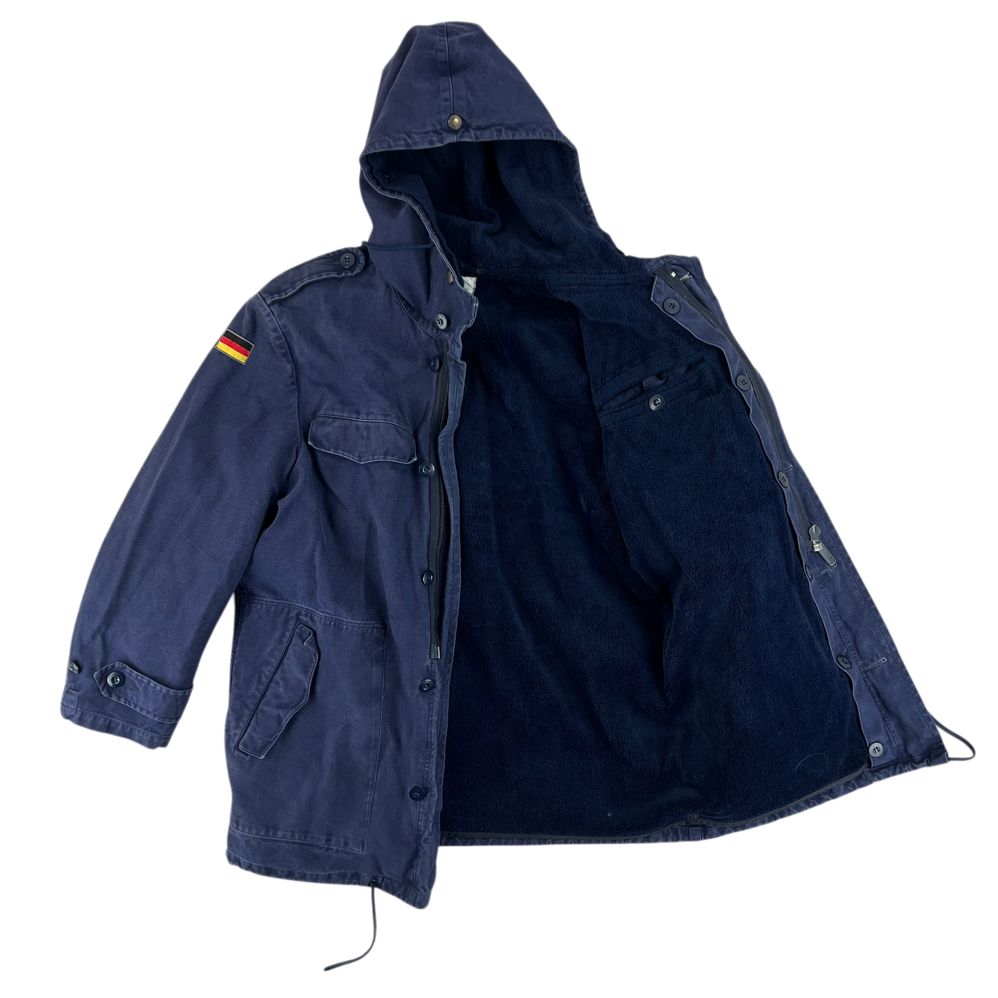 German Navy Parka w/ Thermal Liner - Medium GrNr2