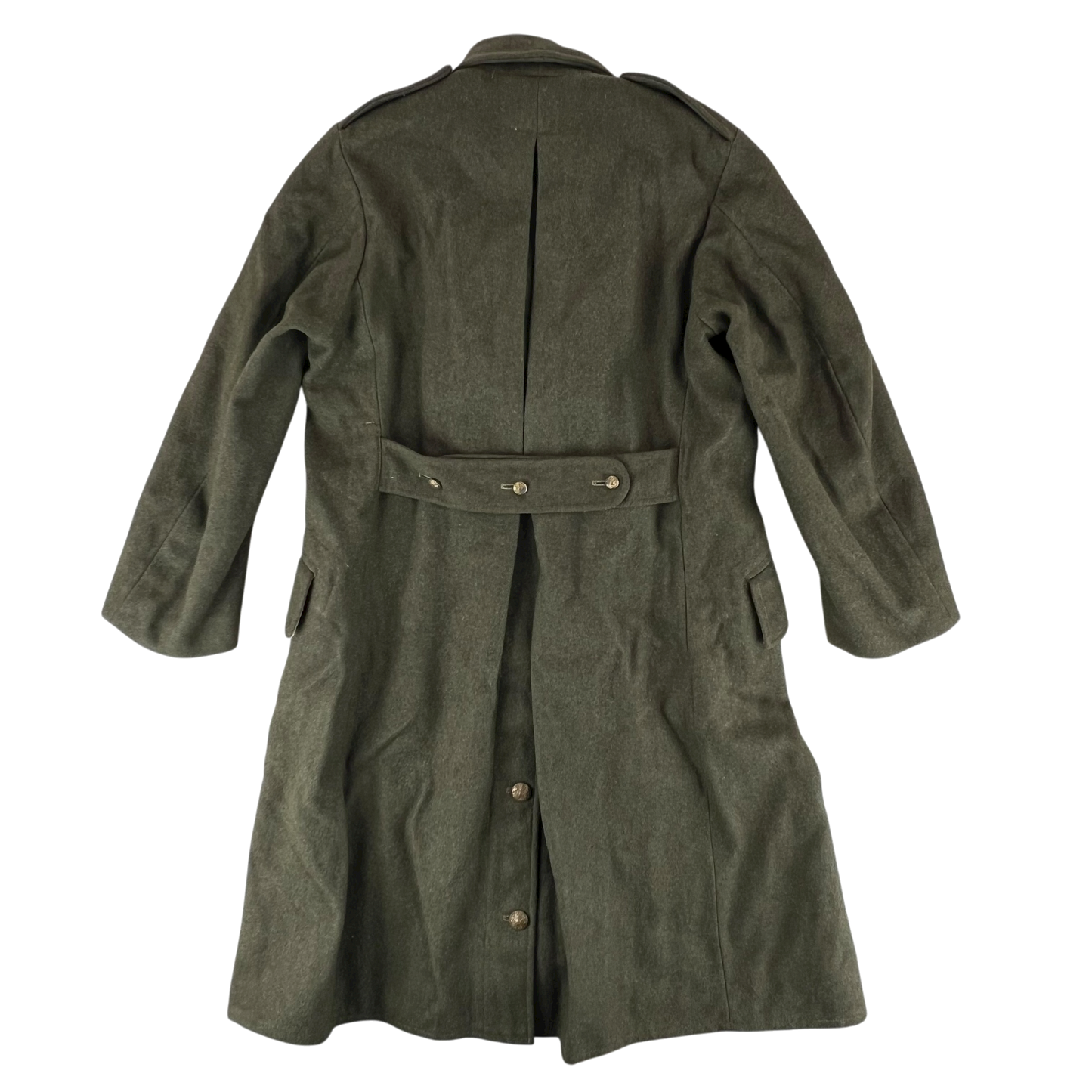 British Army 50s Dismounted 1940 Pattern Greatcoat - Large SIZE 8
