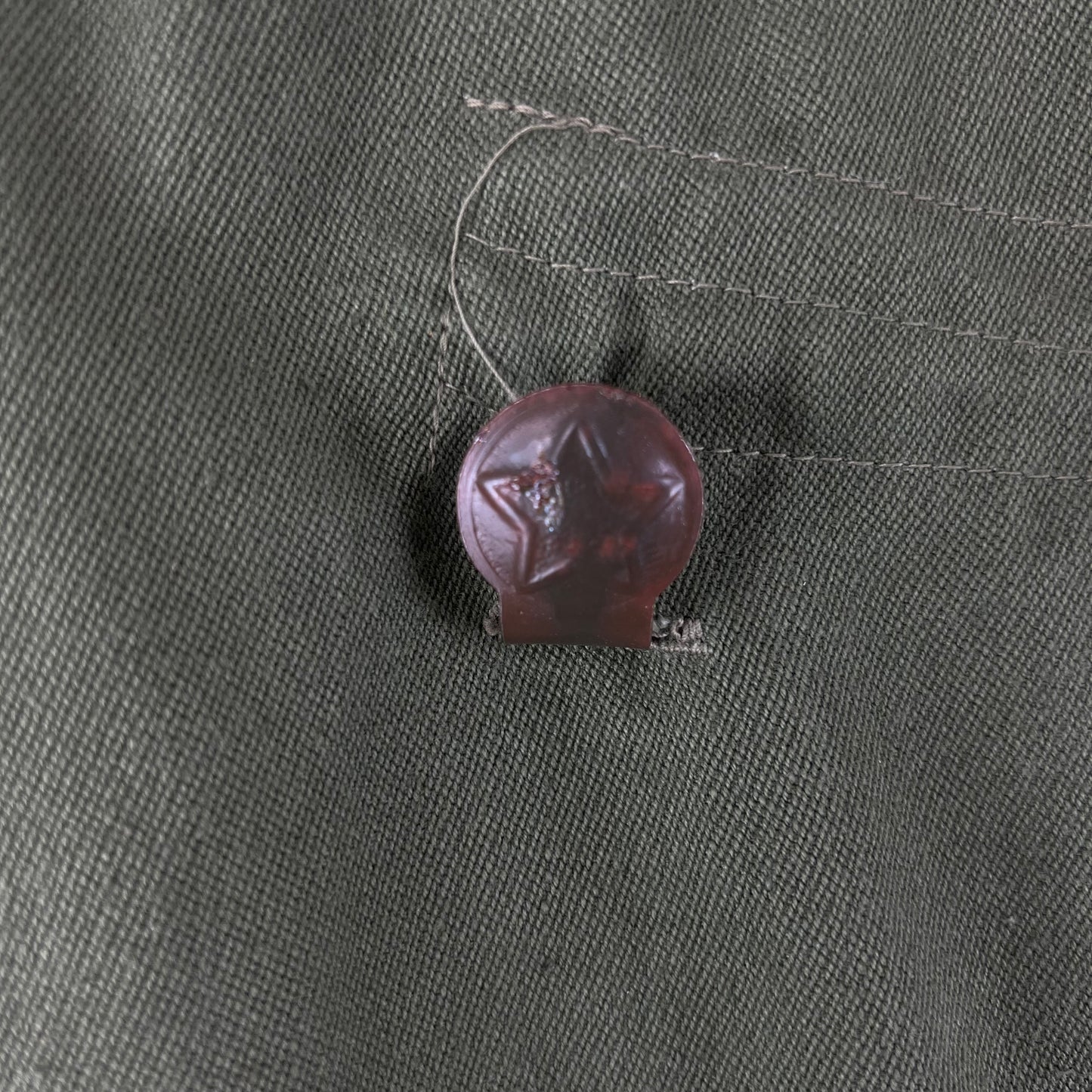 Bulgarian People's Army Olive Green Cossack Shirt - Large