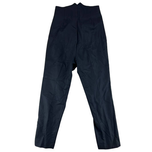 British Army Footguards Officers' Black Red Stripe Trousers - W36 L32.5