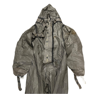 East German Army 70s NBC Hazmat Suit & Carry Bag