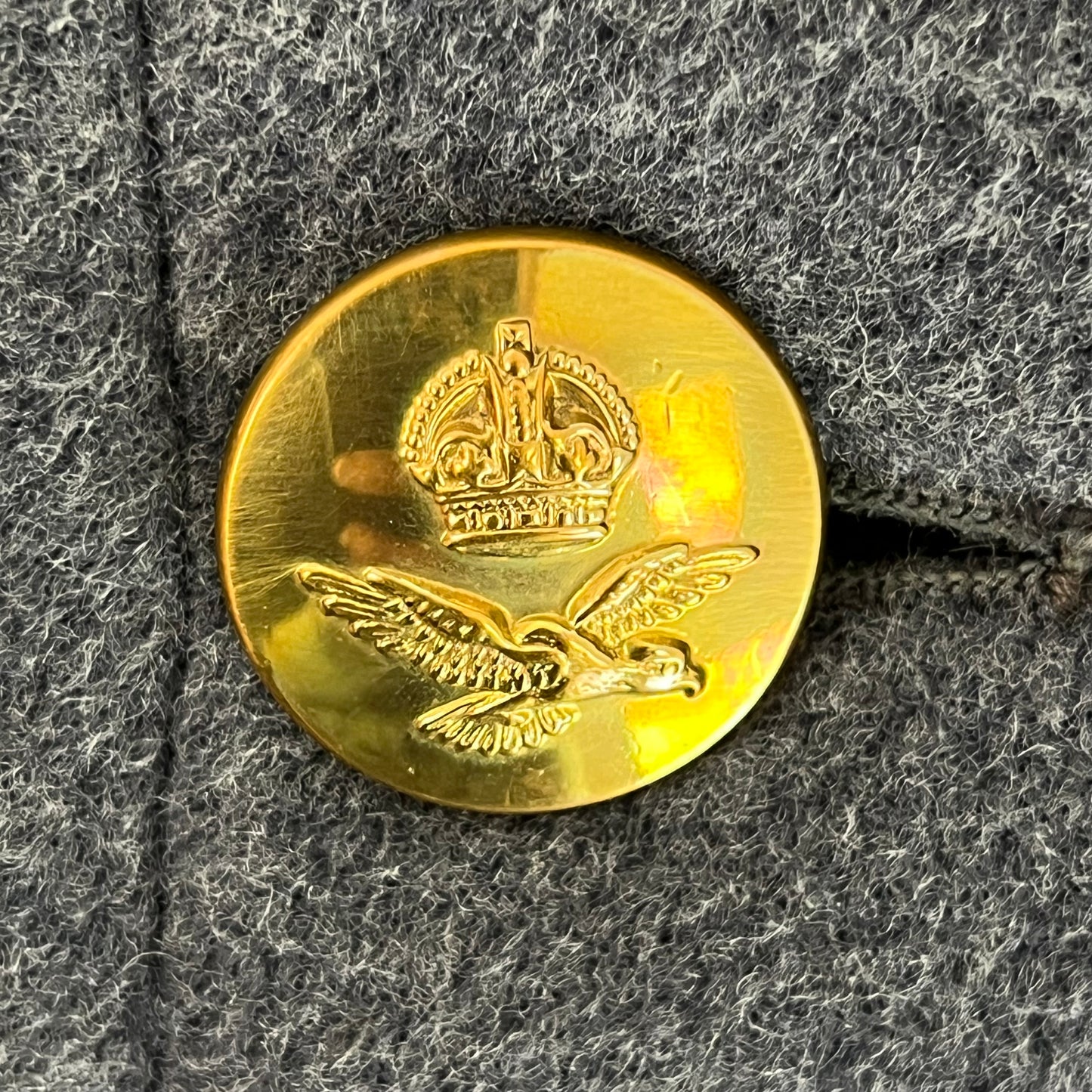 British RAF 50's "Crombie" Wool Greatcoat - Large