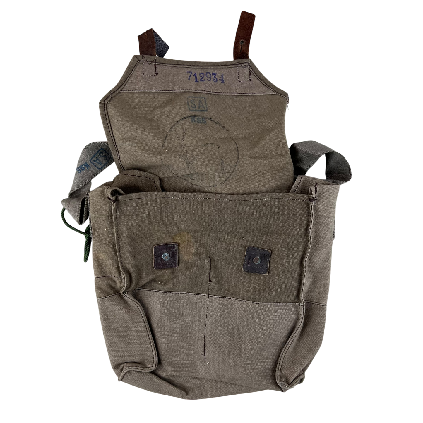Finnish Army M39 Gas Mask Respirator Bag
