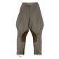 British Army 50s Khaki Cavalry Riding Trousers Jodhpurs - W22 L26.5