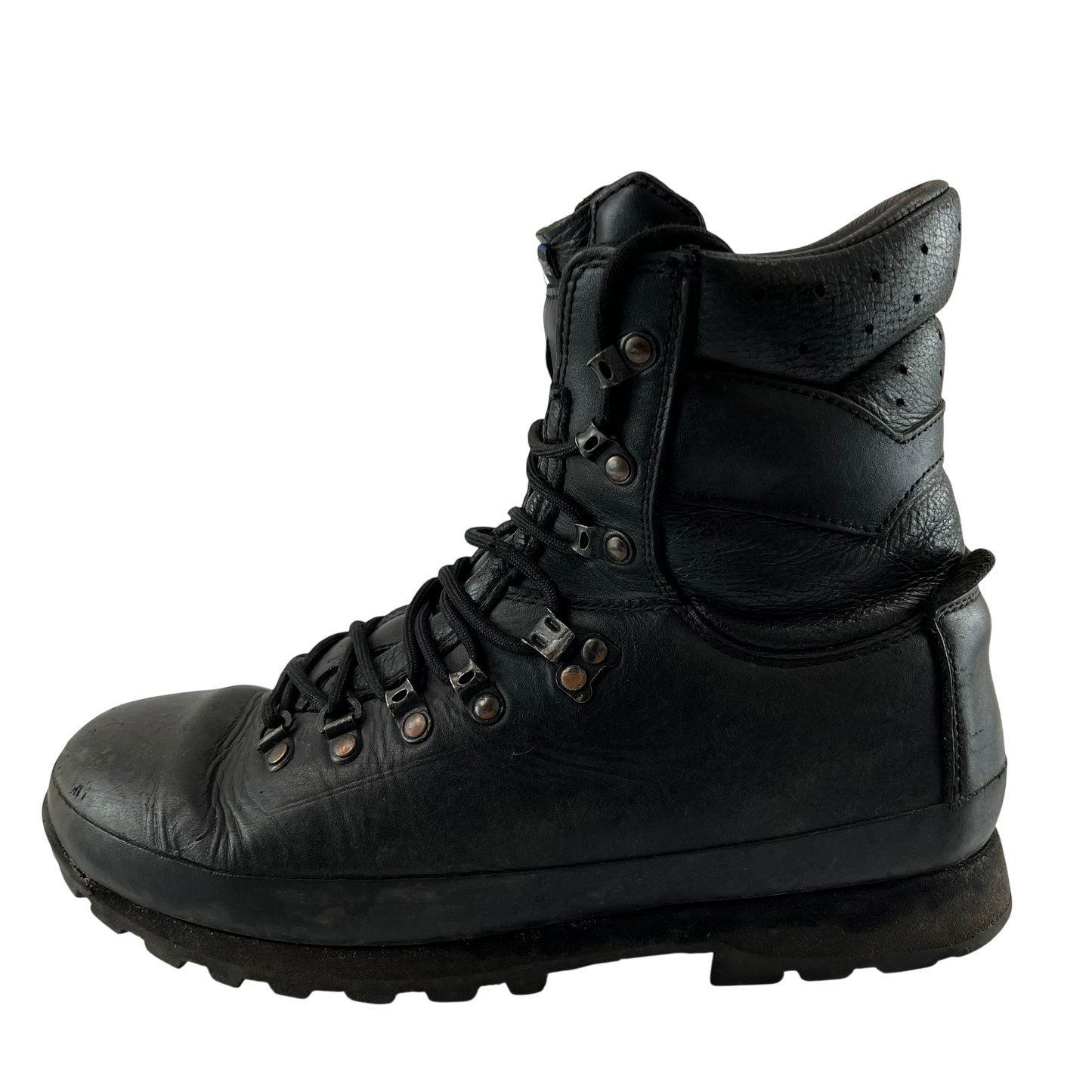 British Army Altberg Defender Black Combat Boots - Size 9M
