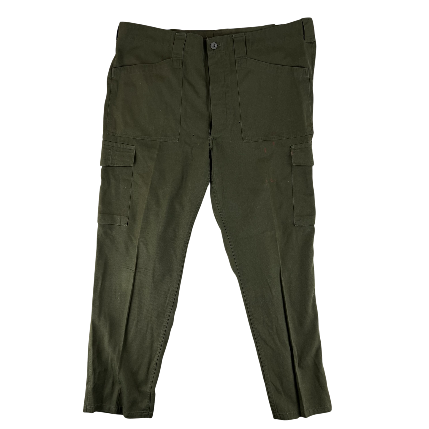 Austrian Army Olive Green Fatigue Trousers - W42 L30