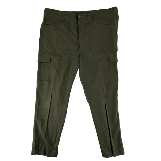 Austrian Army Olive Green Fatigue Trousers - W42 L30