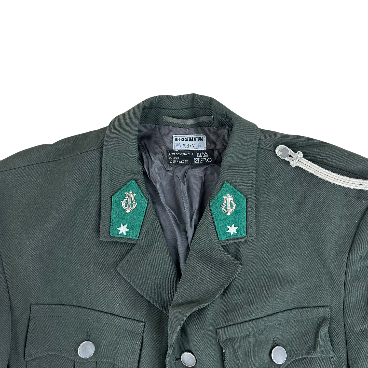 Austrian Army Grey Dress Jacket - Large 108/VI