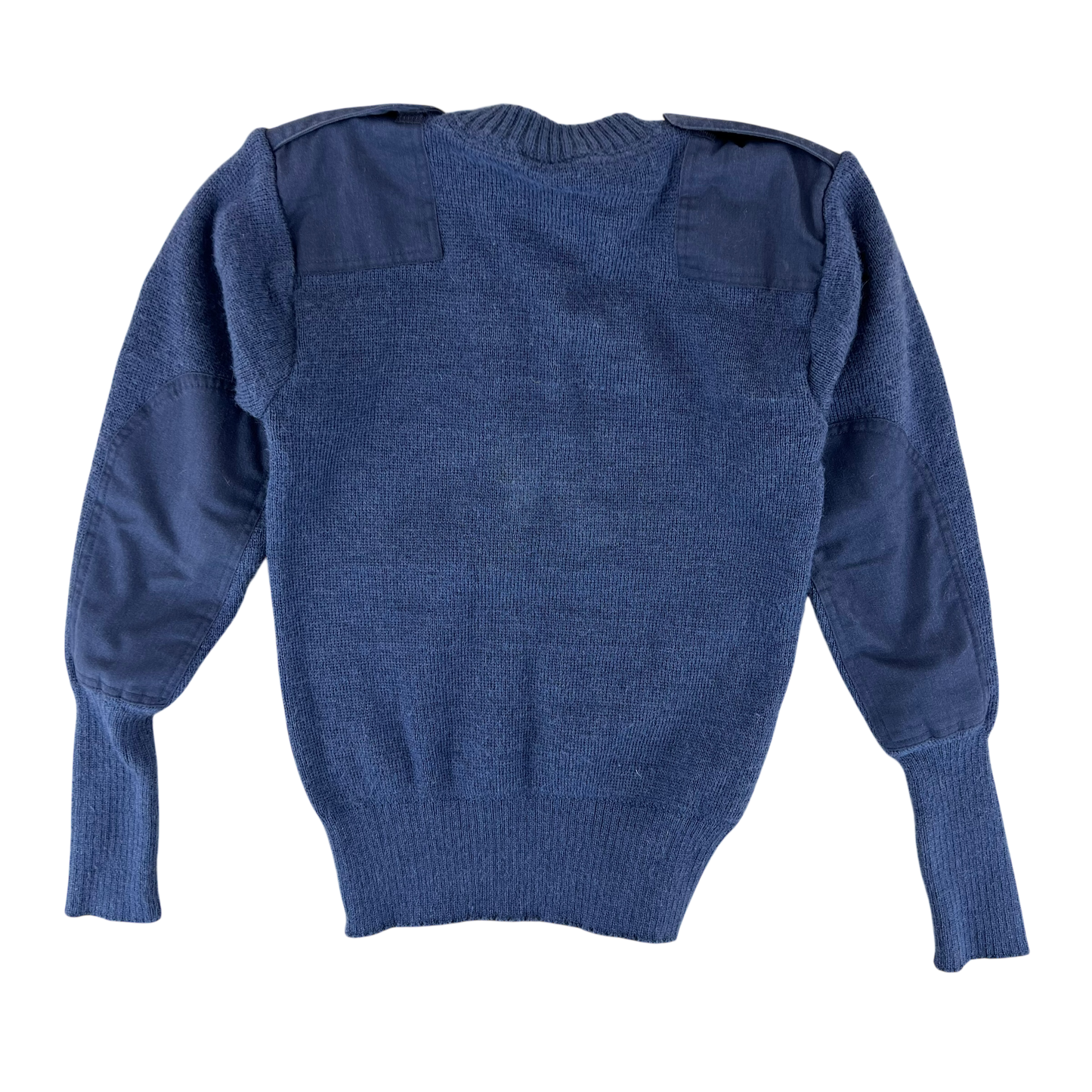 British RAF Wool V Neck Pullover Jersey Jumper - Small 82cm