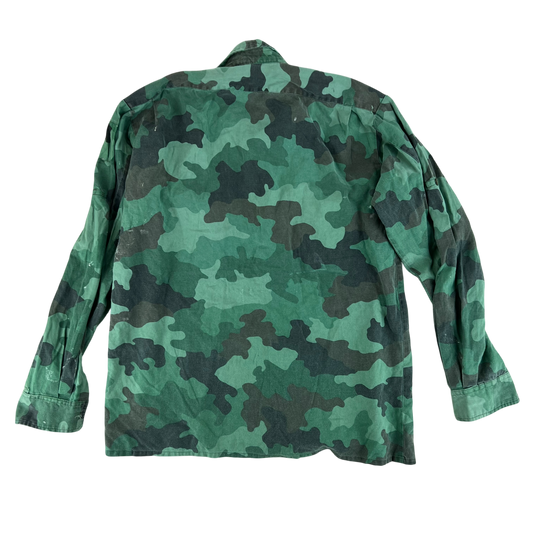 Serbian Army M93 Oak Leaf Camouflage Shirt - Large