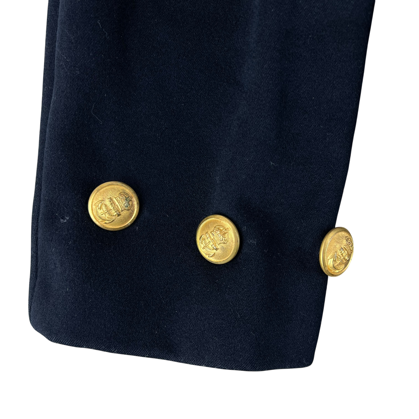 British Royal Naval Reserves 50s Black Dress Uniform - Jacket & Trousers w/ Ephemera - Medium