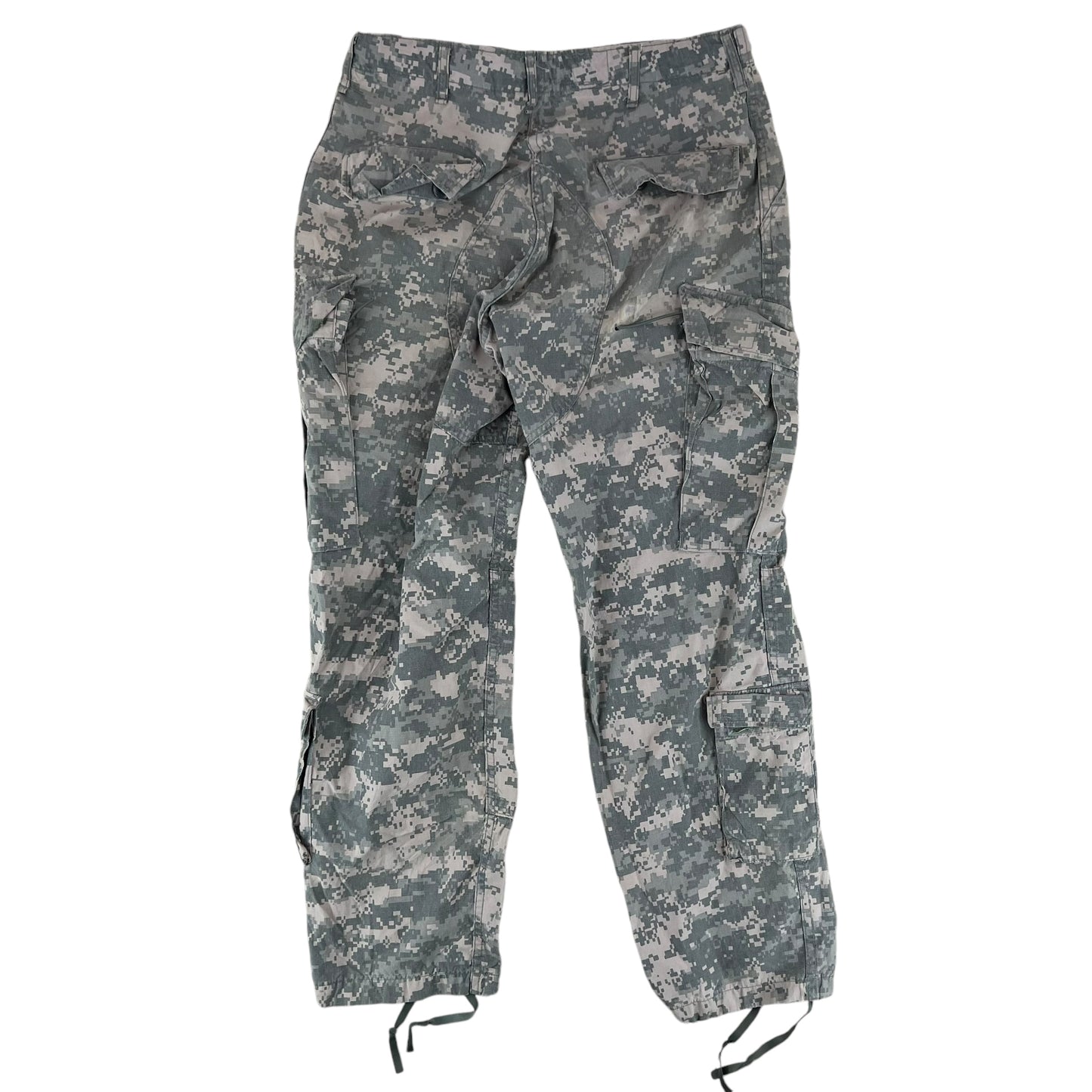 US Army UCP Pixel Camo ACU BDU Ripstop Combat Trousers - W33 L30