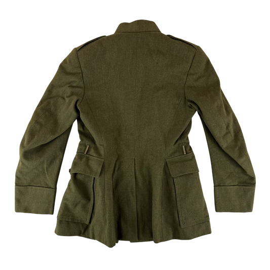 French Army WW2 Khaki Artillery Officer's Jacket - Medium