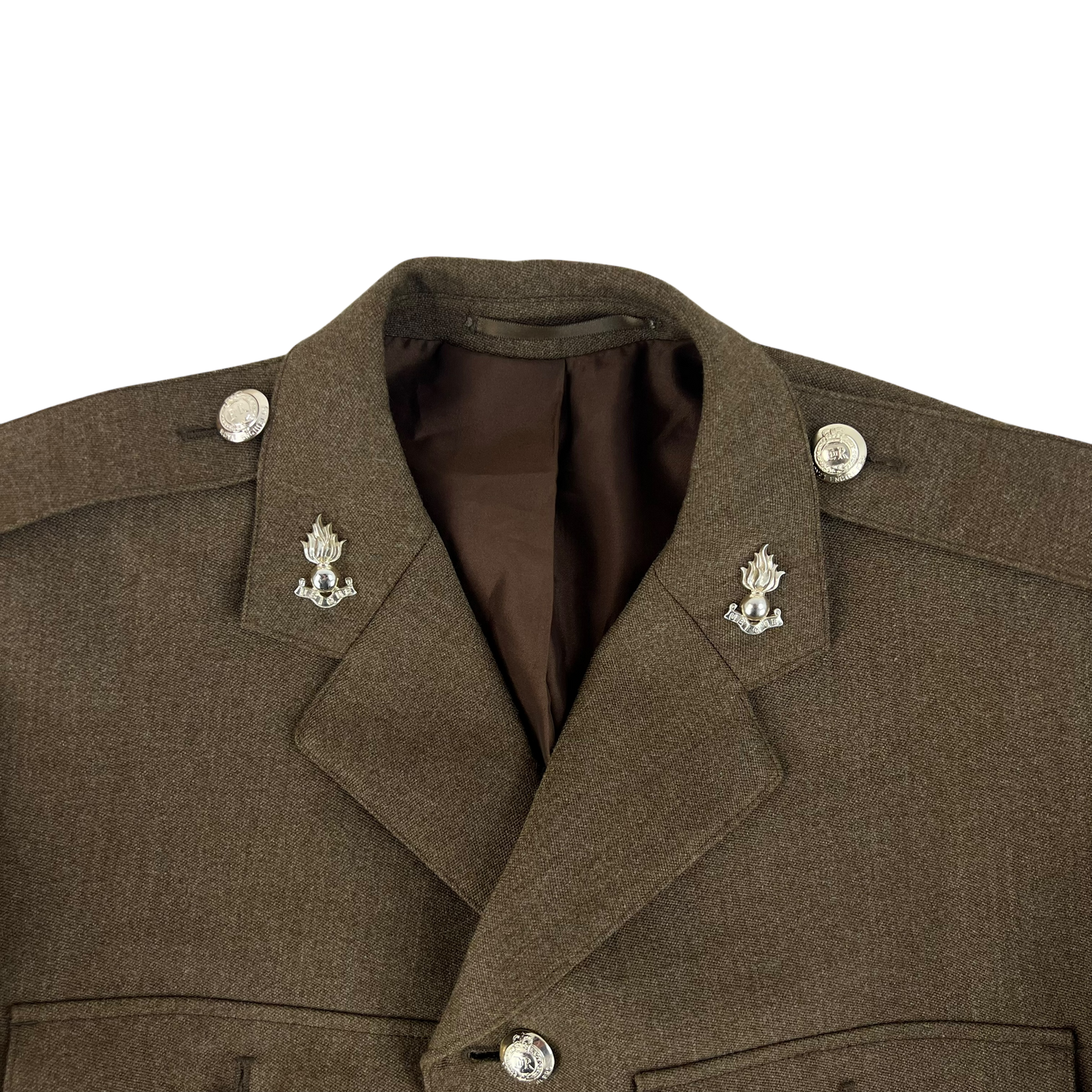British Army No. 2 FAD Dress Jacket w/ Belt - Royal Engineers - Large 188/108