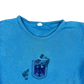 West German Army 70s Blue Training T Shirt - Small