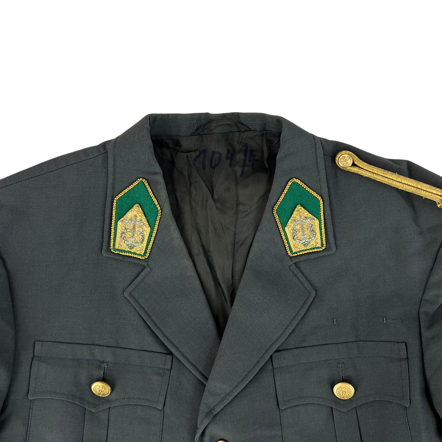 Austrian Army 80s Grey Dress Jacket - Large
