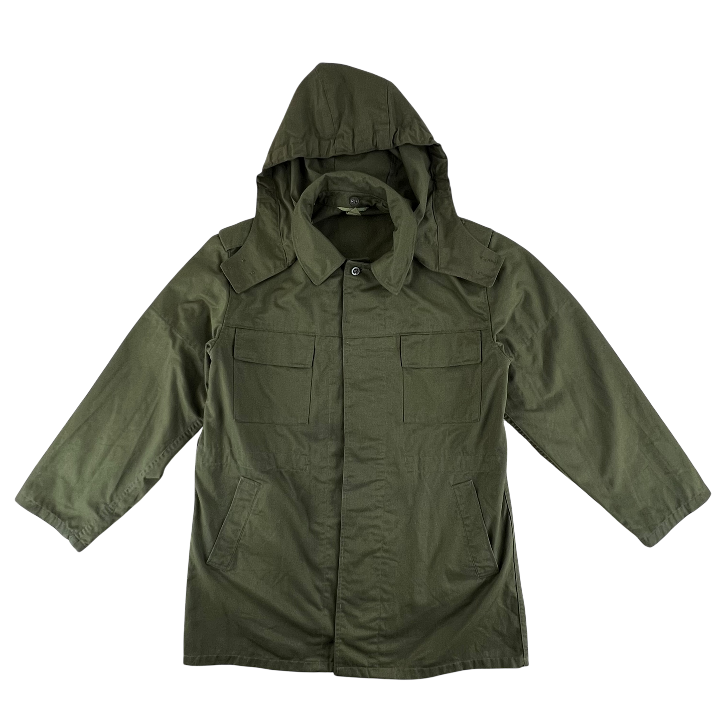Czechoslovak Army M85 Field Parka Olive Green w/ Hood - Medium 172/100