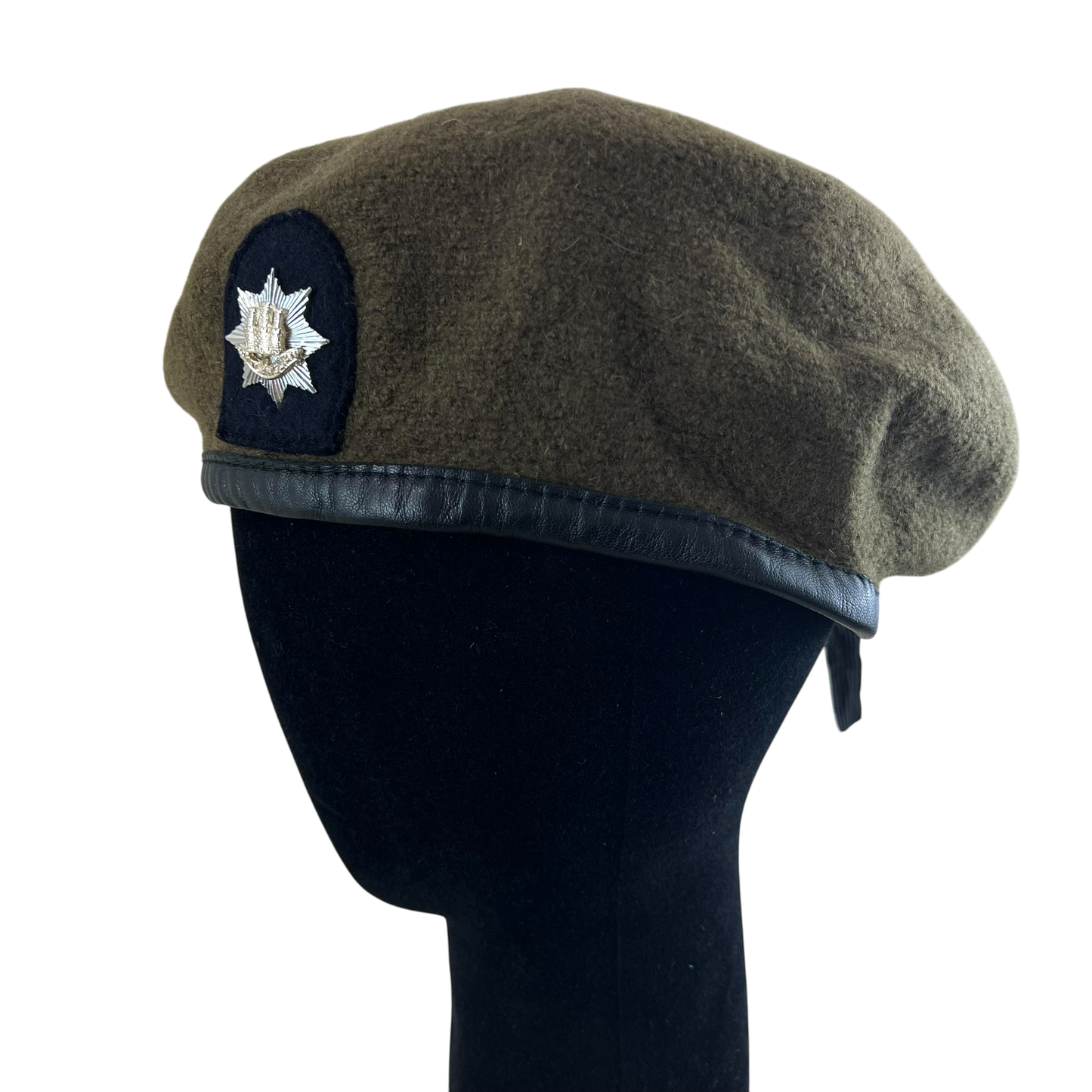 British Army Royal Anglian Beret w/ Badge -