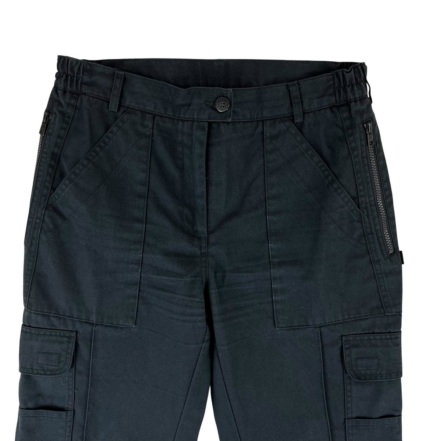 British Police Women's MoD Black Utility Trousers - W32 L31.5